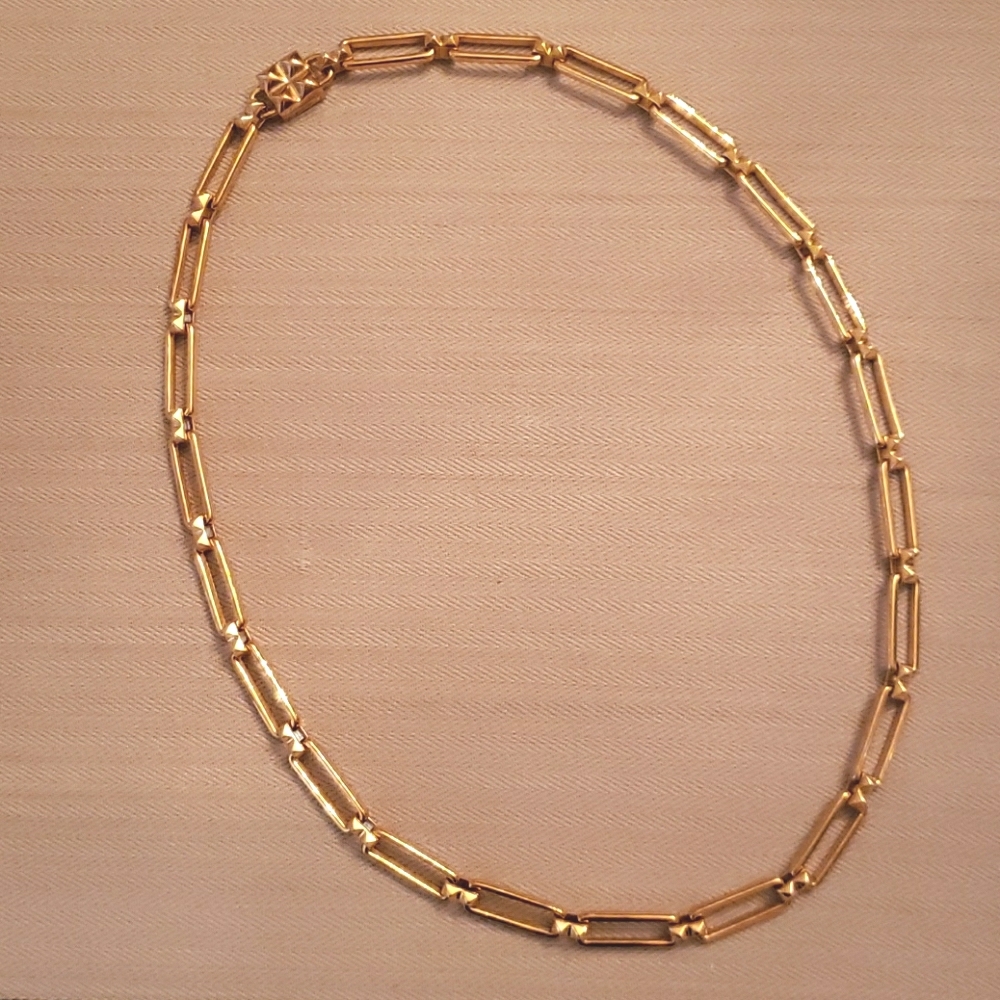 Vince Camuto Gold Link Necklace